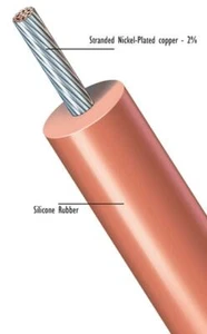 18 AWG NPC UL3257  5/64" wall 10KVAC/25KVDC Orange  250C - Picture 1 of 1