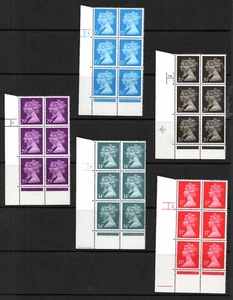 1990. SG1467-SG1478. Set x 5 doublehead machin cylinder blocks. Fine MNH. - Picture 1 of 1
