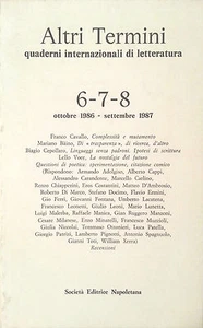 ANDERE BEGRIFFE 6-7-8 Internationale Literaturhefte 1986-1987 - Bild 1 von 1