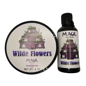 Wilde Flowers Shaving Soap and Splash - by Talbot/Maol (Pre-Owned) - Picture 1 of 2