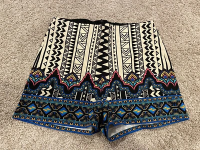 Pantalones Cortos Flying Tomato Para Mujer Talla Pequeña Patrón Patrón Geométrico Nuevos Foto 1 de 4