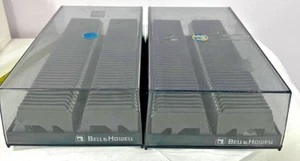 2x Bell & Howell 35mm Slide Storage Cases 40 Slot Holders Vintage - Picture 1 of 8