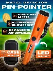 GP Pointer Pinpointing Metal Detector Treasure Hunter Handheld Orange Pin Point - Picture 1 of 12