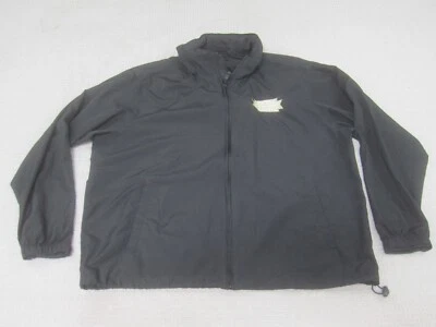 Chaqueta cortavientos ligera con cremallera completa negra North End para hombre talla XL poliéster Foto 1 de 4