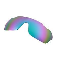Walleva Polarized Emerald Replacement Lenses For POC Half Blade Sunglasses