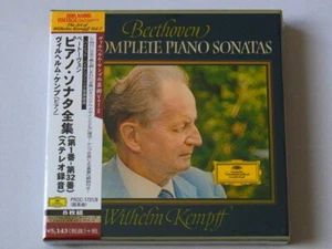 Wilhelm Kempff Beethoven Piano Sonatas 8 CD Box Set TOWER RECORDS JAPAN - Picture 1 of 3