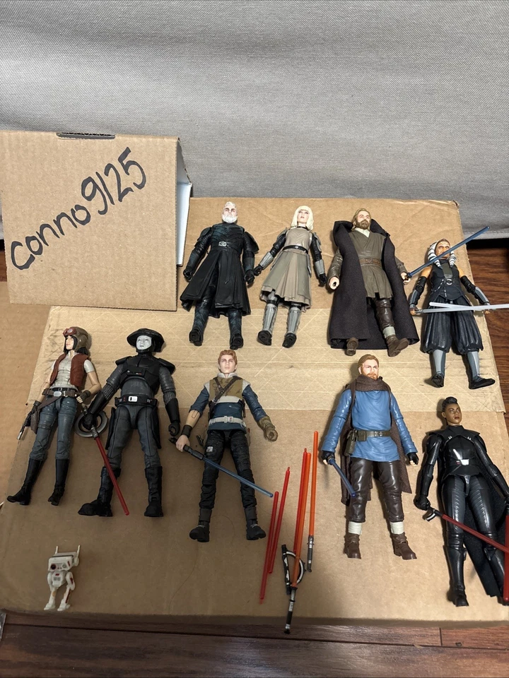Lote Mixto Hasbro Star Wars Serie Negra Foto 1 de 1