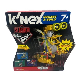 NIB, K'Nex Collect & Build Robo Battlers Series Robot SLASHER (2011) Toy Set - Picture 1 of 2