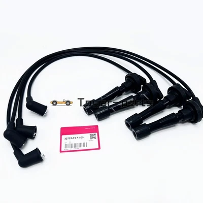 4x For Honda Civic 1992-2000 Civic del Sol 1993-1995 Acura Spark Plug Wire Set - Imagem 1 de 4
