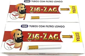 Paquete de 2 paquetes de 2 tubos de filtro de 200 tubos de filtro ZIG-ZAG - Imagen 1 de 5