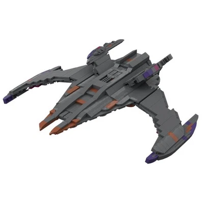 Hot Sale Battlecruiser Spaceship Model 542 Pieces Building Toys Set - Image 1 of 4