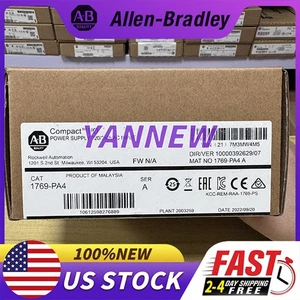 New AB 1769-PA4 SER A CompactLogix Power Supply Module 1769PA4 US Stock - Picture 1 of 6