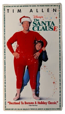 1995 Vintage The Santa Clause Movie VHS Tape Tim Allen Christmas Disney Vintage  - Image 1 of 2