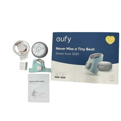 Eufy S320 Calcetín Inteligente Bebé Monitor 24 Horas #MS6412 (VK) Foto 1 de 4