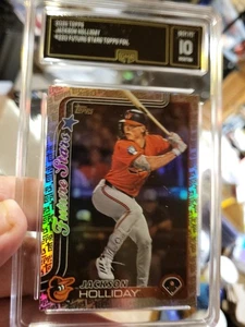 2025 Topps Jackson Holliday #220 Future Stars Topps Foil - Picture 1 of 4