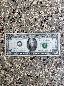 Vintage 1969 U.S. Twenty Dollar $20 Circulated Currency Note - Picture 1 of 16
