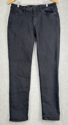 Mavi Emma Jeans Womens 32/30 Black Slim Boyfriend Academia Preppy Workwear 90's - Image 1 of 4