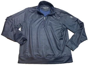 Bobby Jones Quarter Zip Blue Pullover Jacket Mens Size M Arizona Country Club - Picture 1 of 6