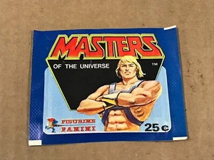 Nuevo paquete de pegatinas vintage 1983 Panini Masters of the Universe - Imagen 1 de 3