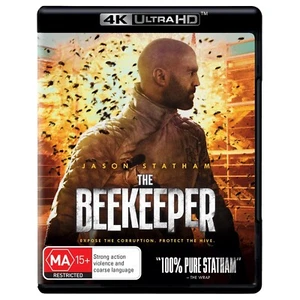 The Beekeeper (Jason Statham) 4K UHD BRAND NEW Region B IN STOCK NOW! - Picture 1 of 1