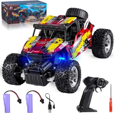 RC Climbing Car 1:10 Monstertruck Ferngesteuertes Auto 4WD 10KM/H RC Crawler DE - Bild 1 von 4