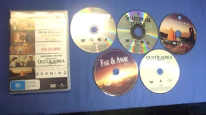 Pride & Prejudice/Shakespeare In Love/Far And Away/Out Of Africa/Evening-DVD- R4 - Picture 1 of 2
