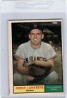 1961 Topps #114 Hobie Landrith  San Francisco Giants Mlb Vintage Baseball Card