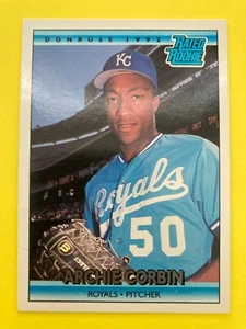 1992 DONRUSS #400 ARCHIE CORBIN RATED ROOKIE KC ROYALS 082522 - Picture 1 of 2
