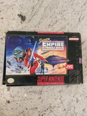 Super Star Wars Empire Strikes Back JVC SNES - Image 1 of 3