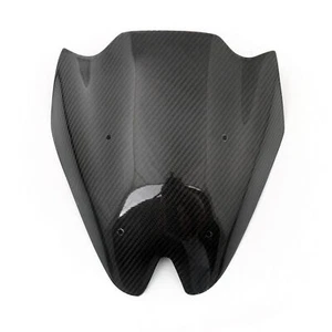 Real Carbon Fiber Windshield Windscreen For Kawasaki Ninja Z1000 2010-2014 - Picture 1 of 3