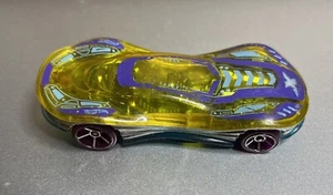 Hot Wheels Plastica Gialla 2014 Speeder Trasparente Made in Thailand K16 - Foto 1 di 5