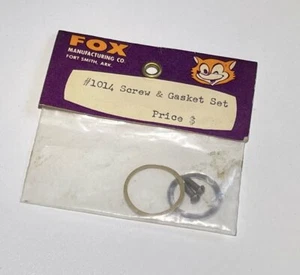 Fox Gasket Set for 10 Size RC / Control Line Engine #1014 New in Packet - Picture 1 of 1