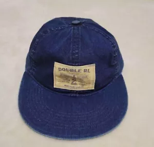 Gorra Ralph Lauren Hombre DOBLE RL Indigo Azul Marino Verde Oscuro Talla S 56cm - Imagen 1 de 7