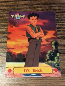 TV4 Brock Pokemon Topps TV Animation Edition LIGHTLY PLAYED - Picture 1 of 10