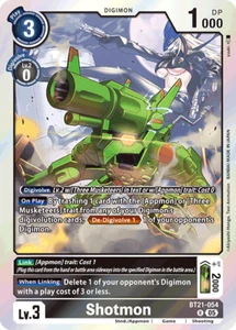 Shotmon BT21-054 Rare NM World Convergence Digimon TCG - Bild 1 von 1