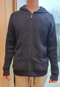 Timberland Woolen Cardigan Hoodie Size L - Picture 1 of 8