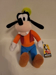 Kohl's /Yottoy Goofy Dog Disney 90 Years 13" Tall Plush Stuffed New 2018 - Picture 1 of 5
