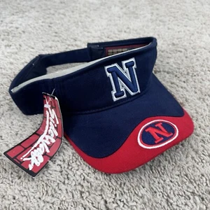 Visera de golf para acera correa ajustable azul rojo logotipo 3D N gorra de colección nueva con etiquetas nos - Imagen 1 de 6