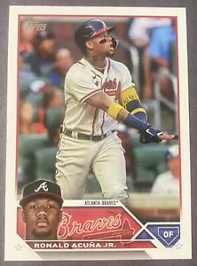 2023 Topps Series 1-Ronald Acuna Jr-#150-Atlanta Braves - Picture 1 of 2