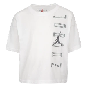 JORDAN JUMPMAN GIRLS AJ11 VERTICAL TEE BIG KIDS SIZE X-LARGE COLRO WHITE & BLACK - Picture 1 of 6