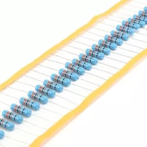 10PCS Metal Film Resistor Tolerance ±1% 3W Full Range of Values (0.1Ω to 2MΩ) - Picture 1 of 4