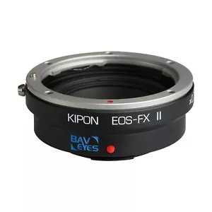 KIPON 0,7x adattatore ottico riduttore focale mettere obiettivo Canon EOS su fotocamera Fuji X XF - Foto 1 di 5