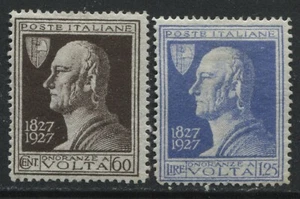 Italy 1927 set of 2 mint o.g. hinged - Picture 1 of 1