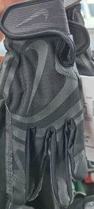 NUEVO CON ETIQUETAS Guantes de Bateo de Béisbol Nike Alpha Huarache Edge Unisex Talla Pequeña Negros  - Imagen 1 de 3