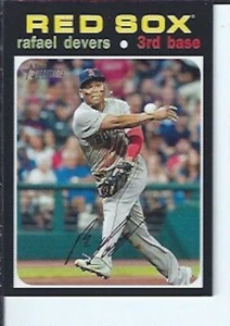 Rafael Devers 2020 Topps Heritage Action Variation - Picture 1 of 1