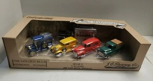 SET OF 5 1/34 SCALE DIE CAST METAL REPLICAS JC PENNY 100TH ANNIVERSARY 2002 - Picture 1 of 4