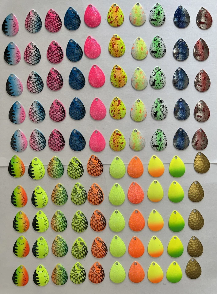 100 count Size 3 Colorado Blades Make your own spinner harnesses - Image 1 of 1