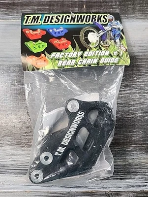 TM Designworks Mini Factory Edition Chain Guide Black RCG-KT85-BK KTM Husqvarna - Image 1 of 2