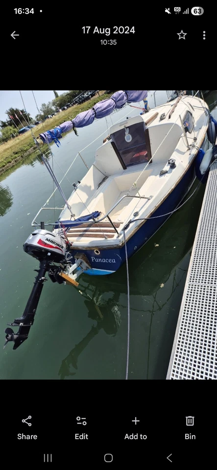 Sailing Boat / Yacht Leisure 17 - Image 1 of 4