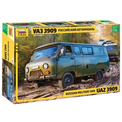 Modello Camion Militare Russo Uaz | 3644 | Zvezda | 1:35 Modello Carro Promo - Immagine 1 di 4